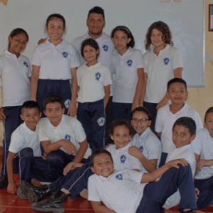 le parrainage facilite l'accès à l'éducation comme le montre cette photo de classe au Nicaragua.
