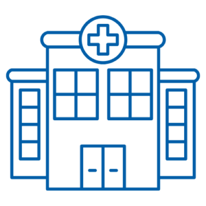 logo hôpital représentant l'hôpital Saint-Damien, seul hôpital pédiatrique en Haïti.